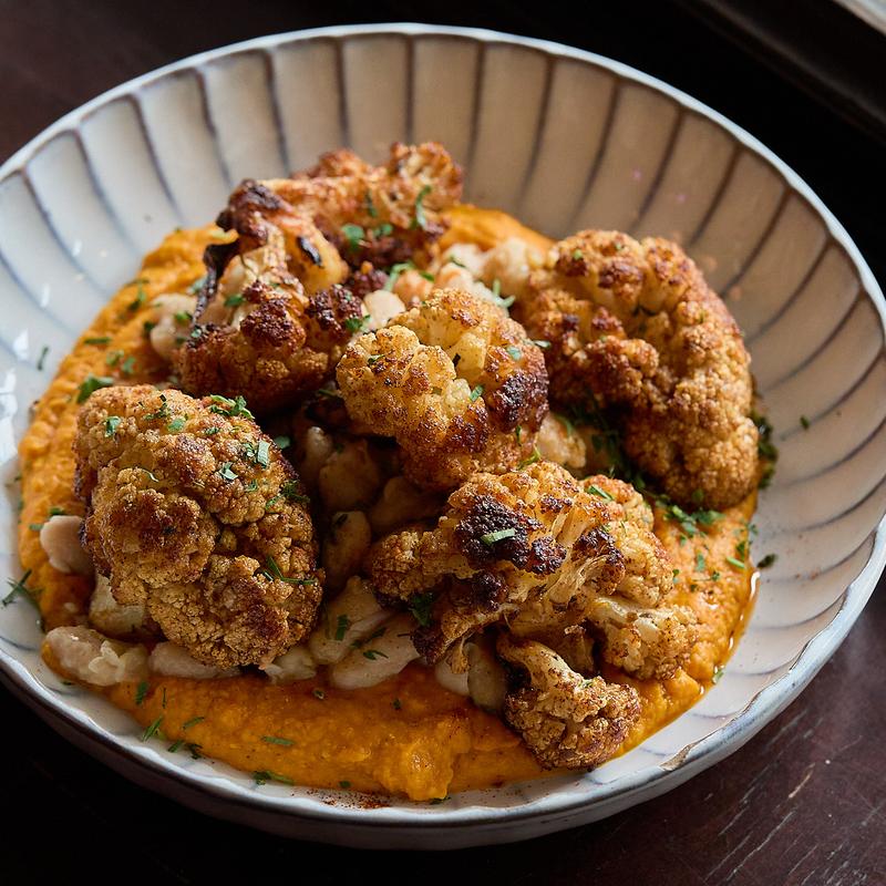 Creole Roasted Cauliflower (v) photo