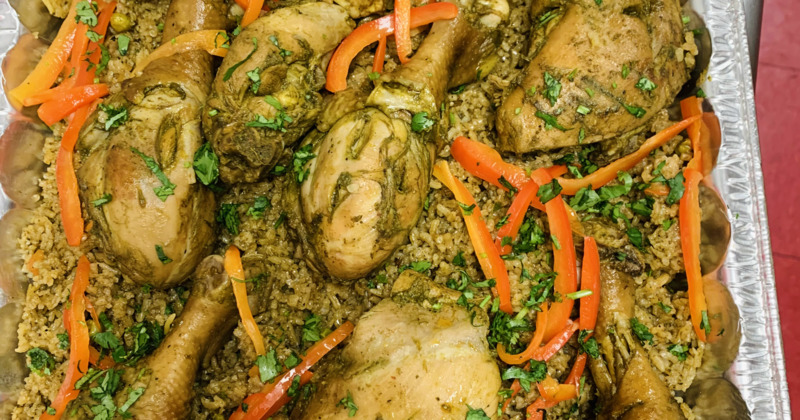 Arroz con Pollo tray