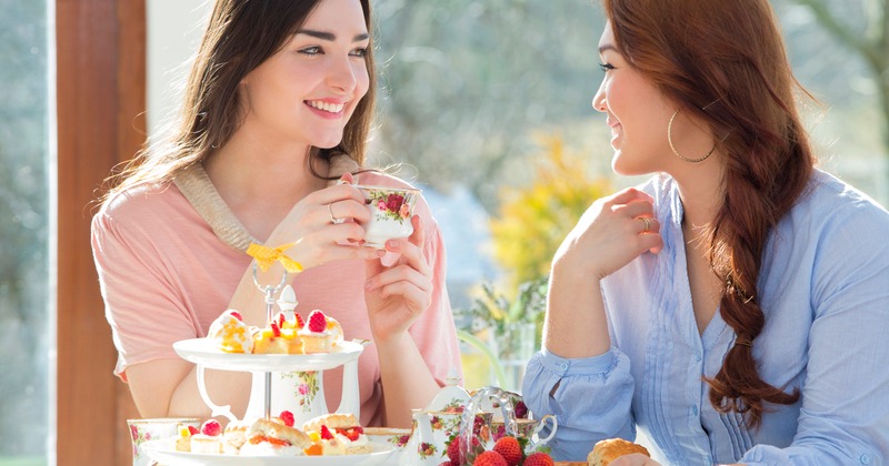 Interior, dining area