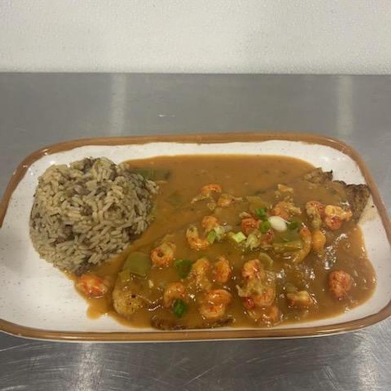 Grilled Catfish with Shrimp & Crawfish Etouffee photo