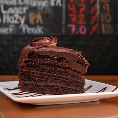 Triple Chocolate Blackout Cake.