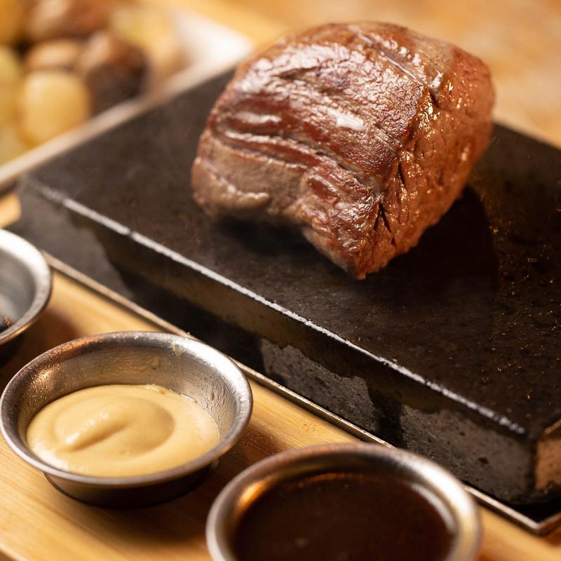 Steak on a Stone photo