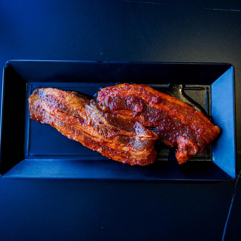 menu item 1 of 6, Marinated Thin Beef*