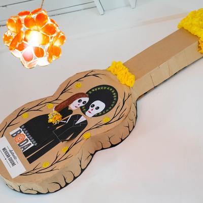 Interior, Day of the Dead wall decoration.