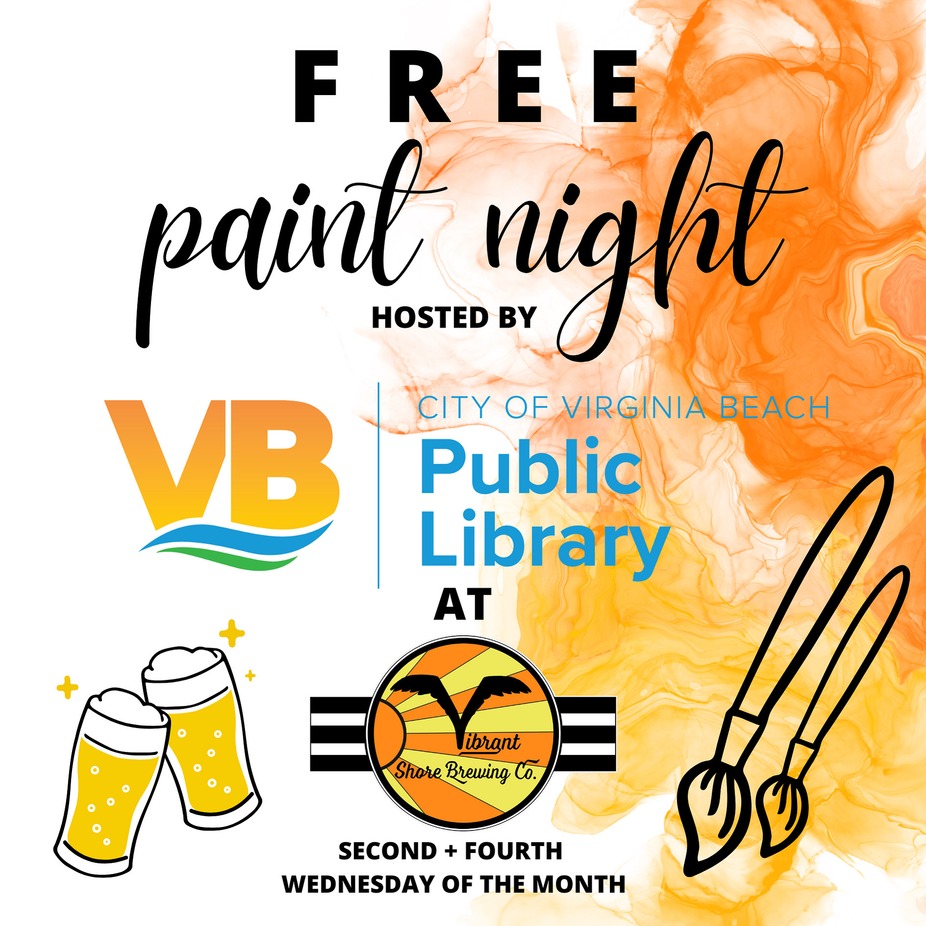 PAINT NIGHT w/ VBPL event photo