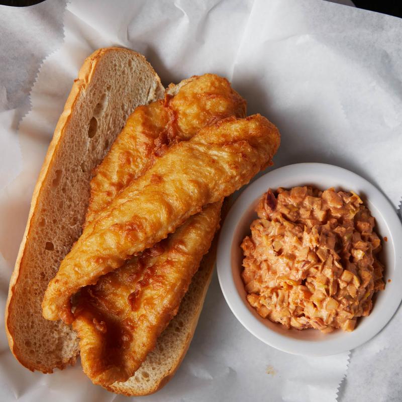 Beer Battered Fish Sandwich photo