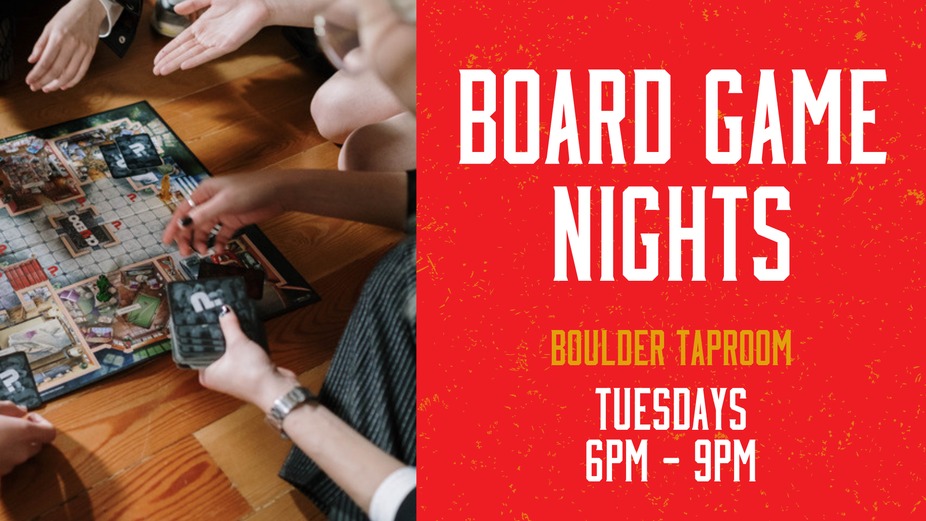 Tuesday Boulder Board Game Night event photo