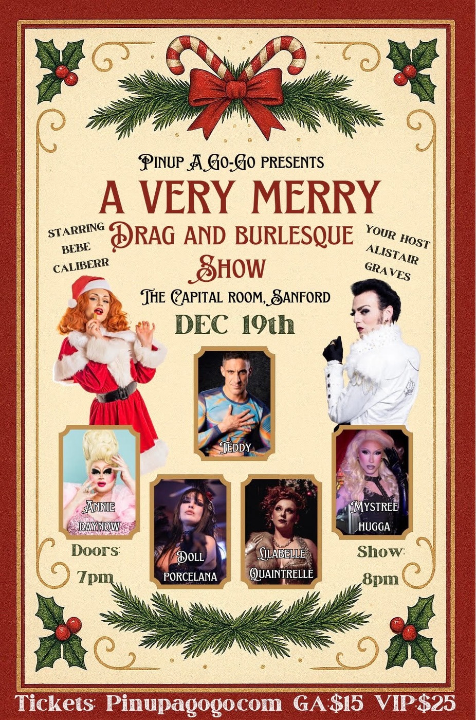 A Very Merry Drag and Burlesque Show! event photo