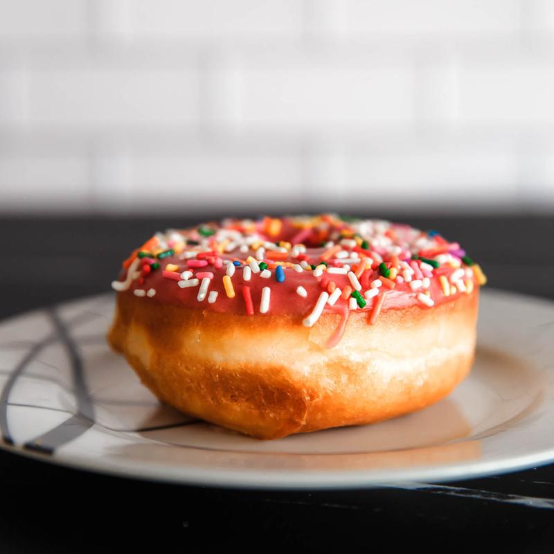 Vanilla Cake Strawberry Sprinkle photo
