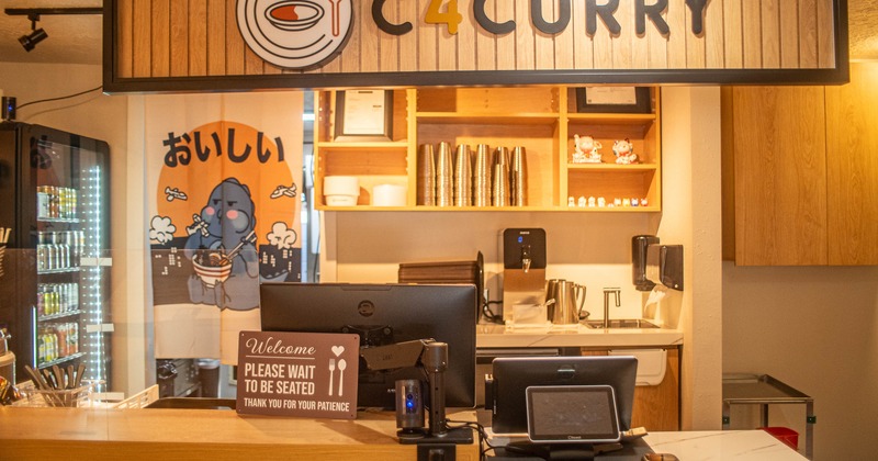 Interior, food counter