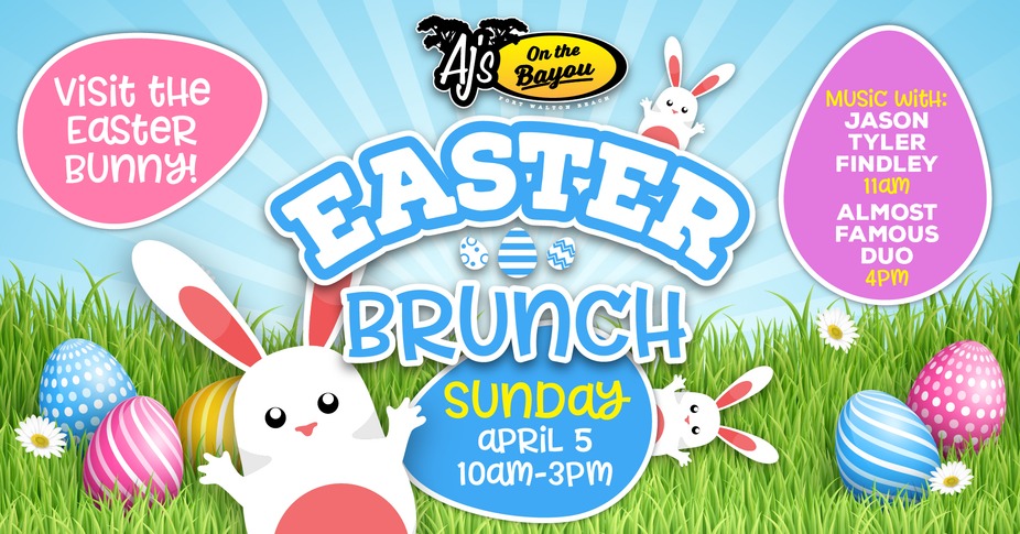 Easter Sunday Brunch at AJ's on the Bayou event photo