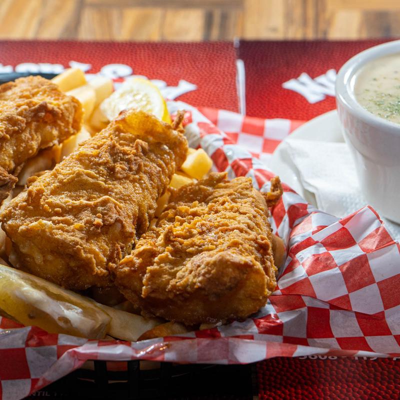 Hand Battered or Breaded Fish & Chips photo