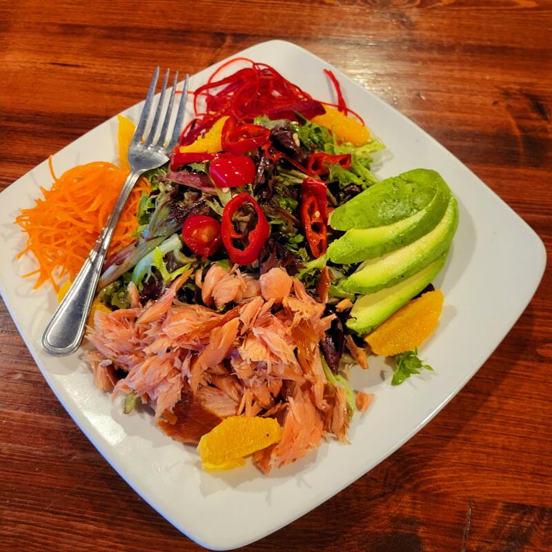 Cracked Pepper Smoked Salmon photo