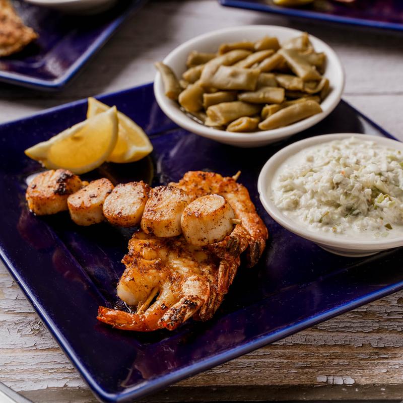 Grilled Shrimp & Scallops photo