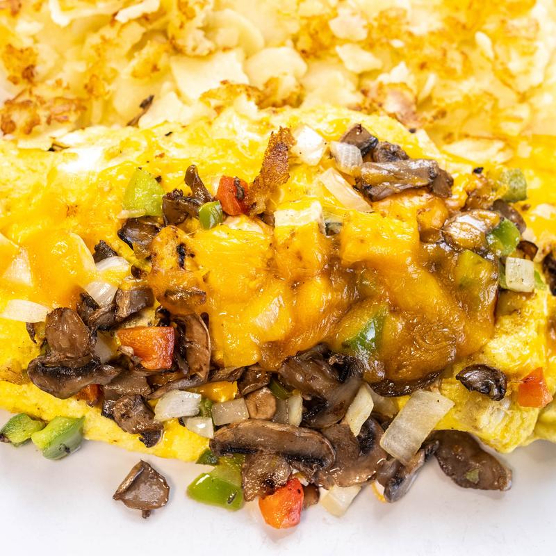 menu item 1 of 18, Chicken Breast Omelette