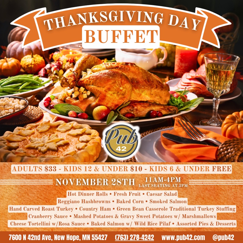 Thanksgiving Day Buffet event photo