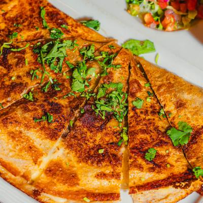 Quesabirria, close-up.