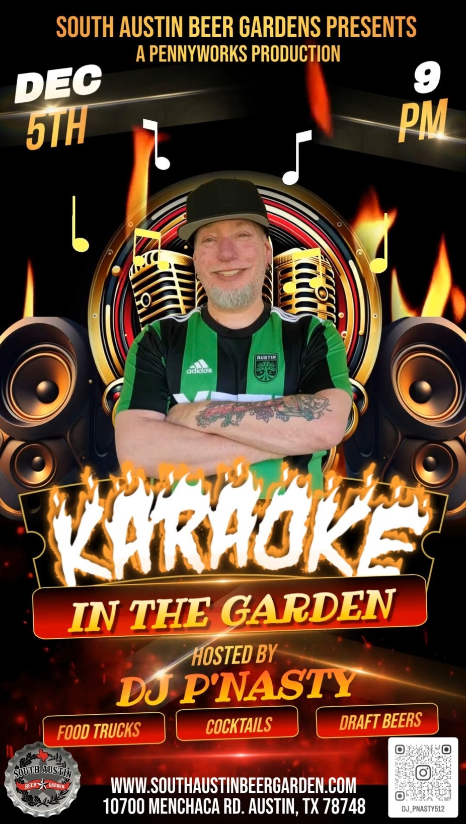 Karaoke in the Garden event photo