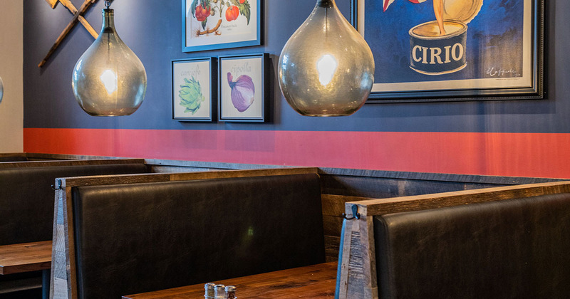 Dining furniture closeup