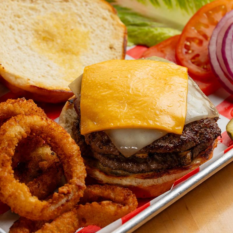 menu item 15 of 16, Mushroom and Swiss Burger