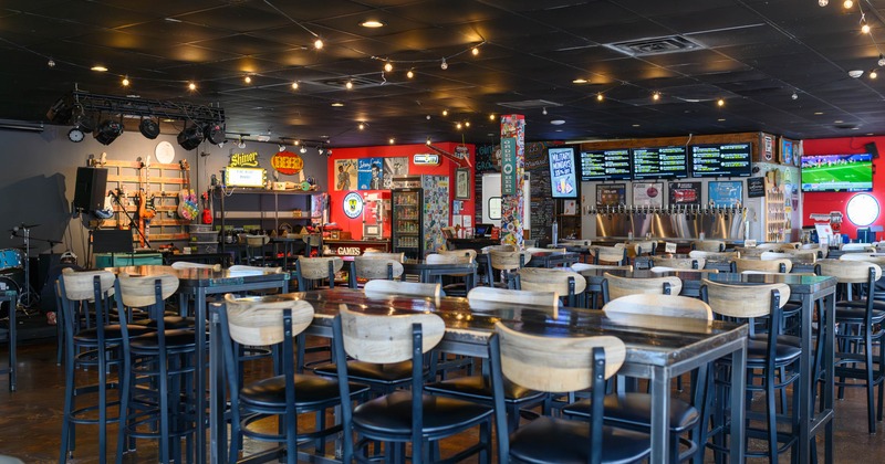 Interior, seating area