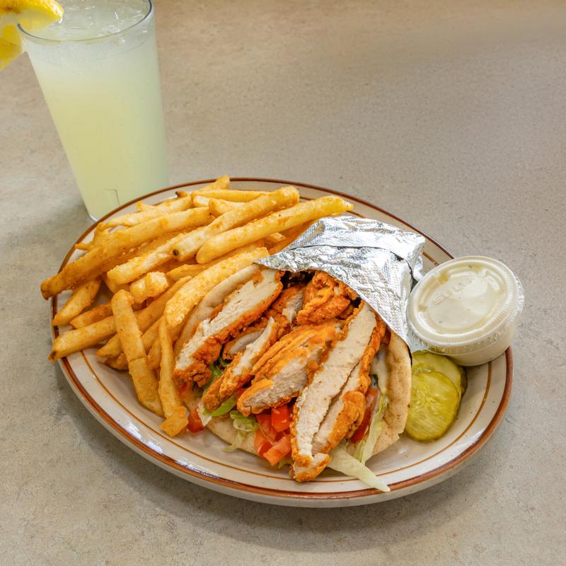 Fried Chicken Pita photo