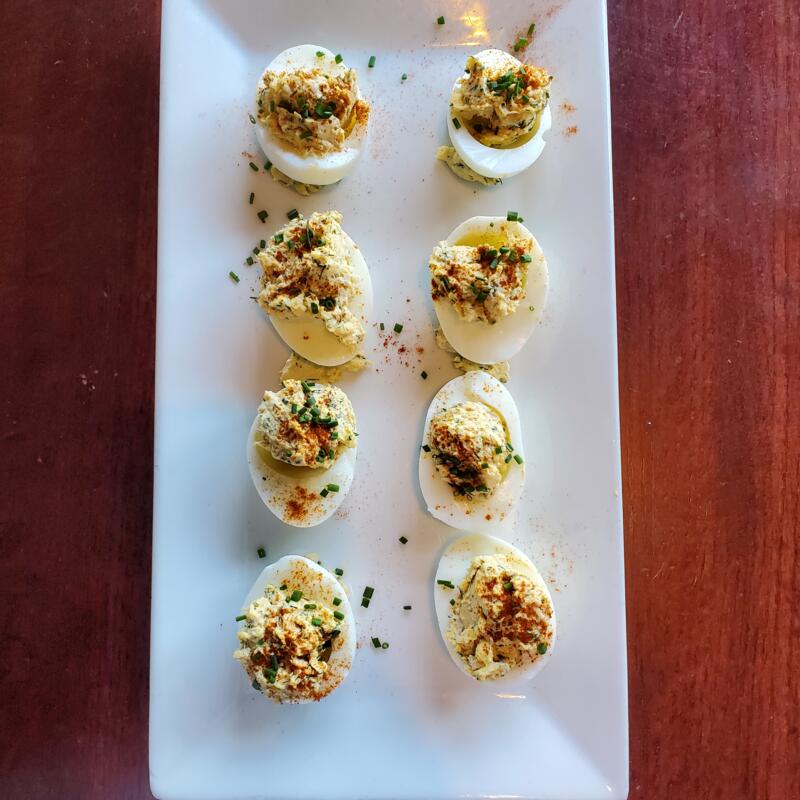 Crab Deviled Eggs photo