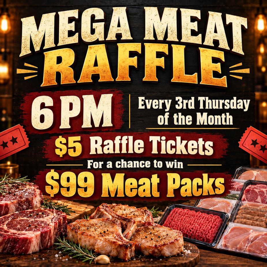 Mega Meat Raffle & Races event photo