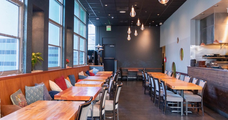 Interior, seating area