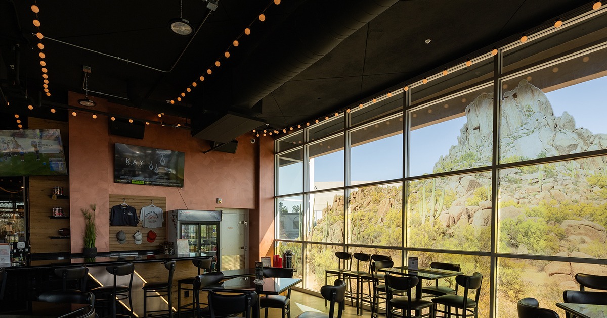 Interior, seating area