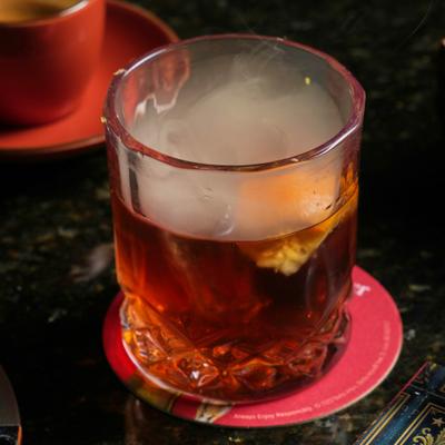 Smoked Old Fashioned.