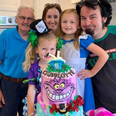 Guests posing for a photo