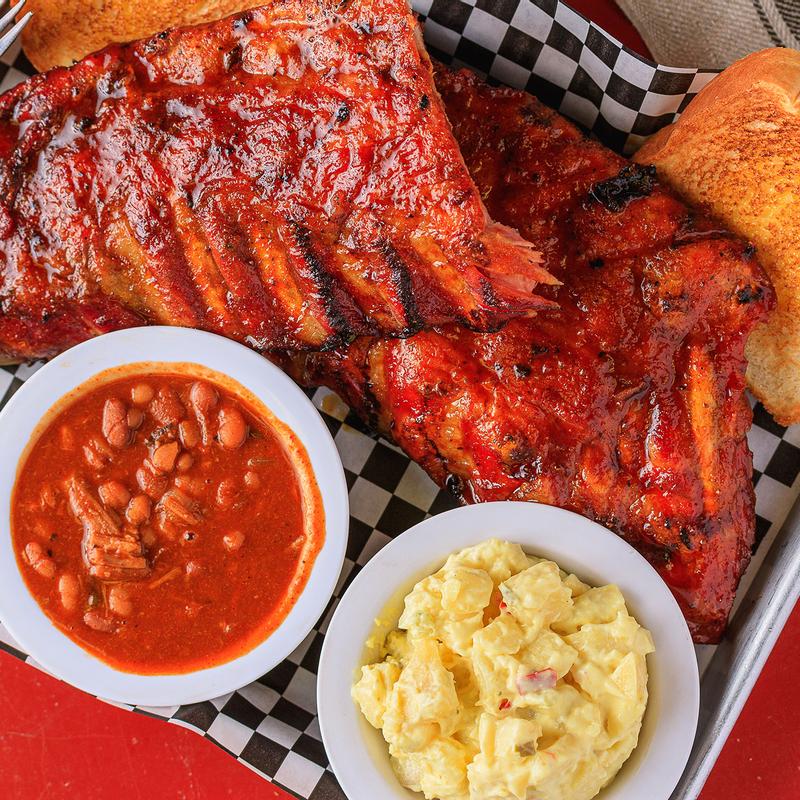 Ribs for Two with 2 sides & 2 pieces of Texas Toast photo