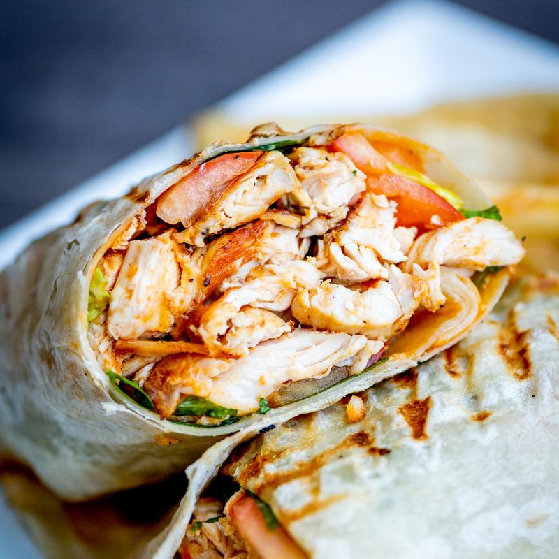 menu item 11 of 14, Buffalo Grilled Chicken Wrap