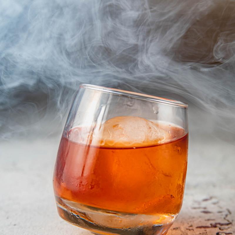 Smokey Old Fashioned photo