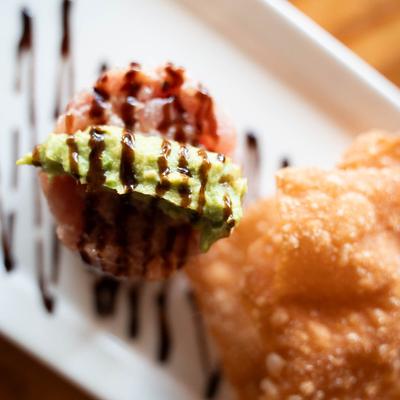 Tuna Tartar Napoleon.