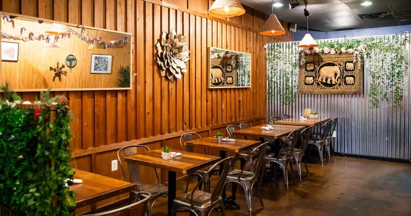 Interior seating area