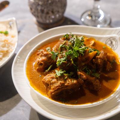 Goat curry.