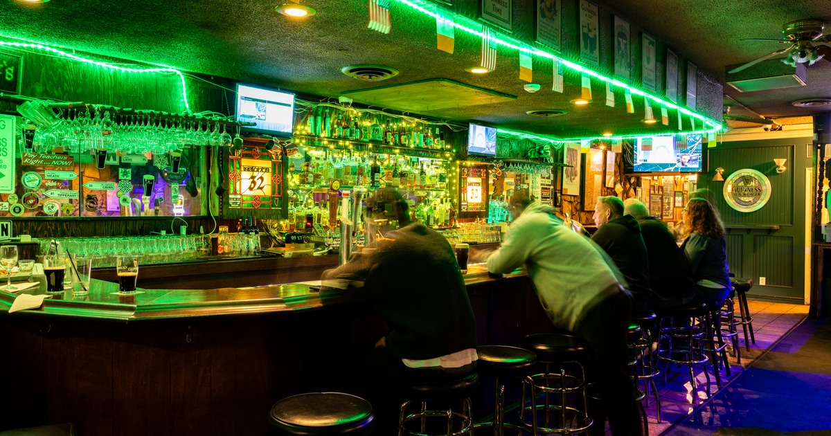 Interior, bar with stools