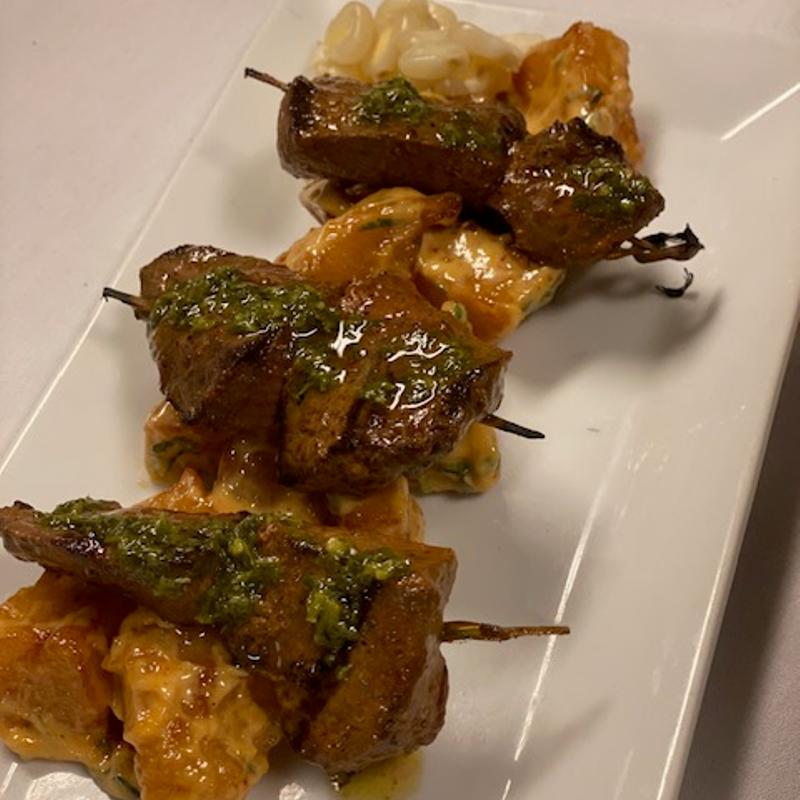 Veal Heart Skewers/ Anticuchos photo