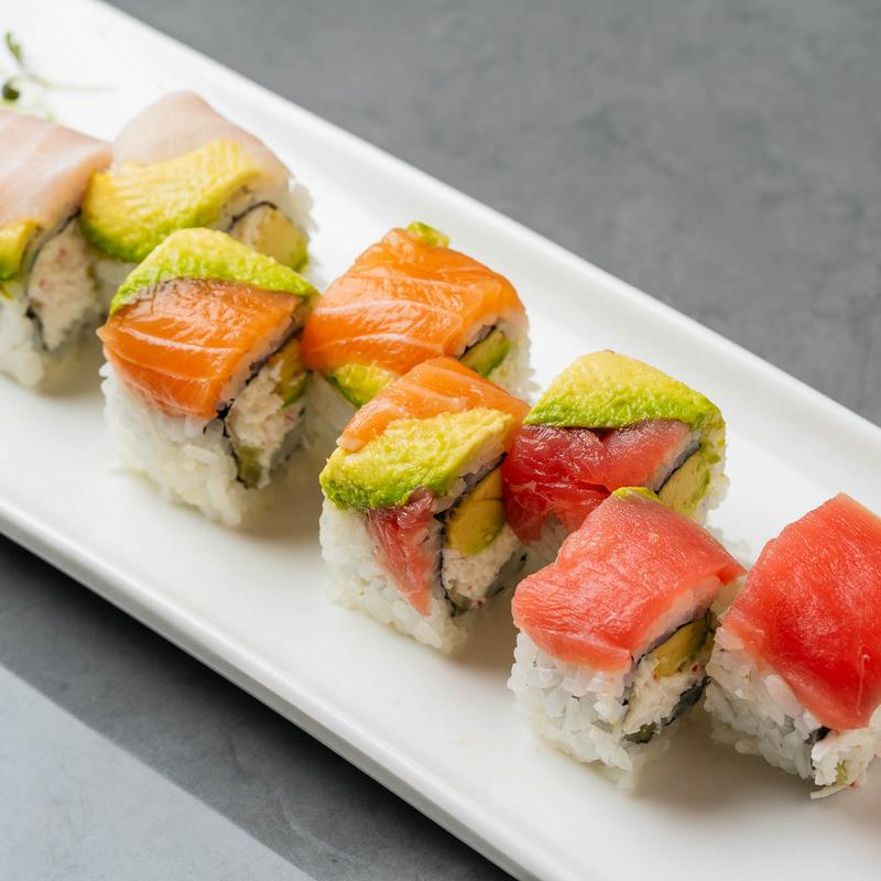 menu item 27 of 45, T13. Rainbow Roll