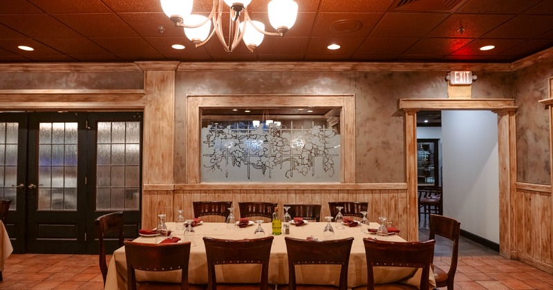 Interior dining area