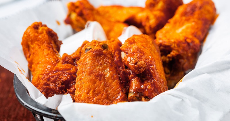 Buffalo Boneless Wings, closeup