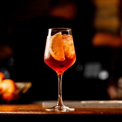 Aperol Spritz cocktail.