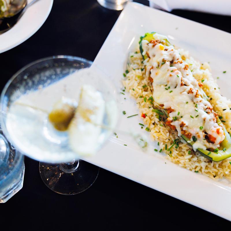 menu item 15 of 18, Cheese Stuffed Zucchini