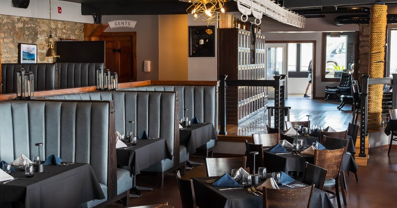 Interior, main dining area