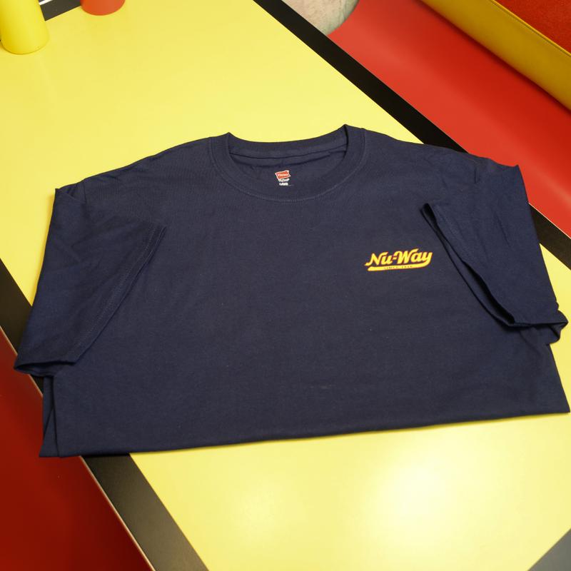 Anatomy of a Nu-Way T-shirt - (short-sleeve navy) photo