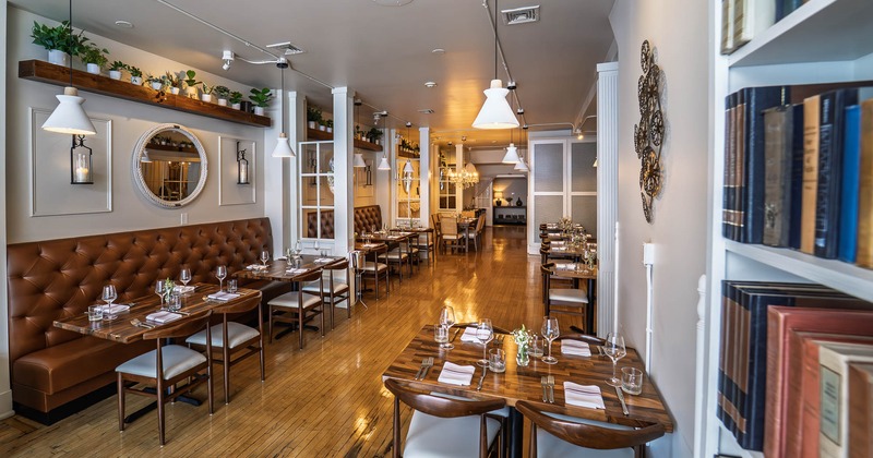 Interior, main dining area