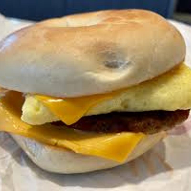 Sausage, Egg, & Cheese Bagel photo