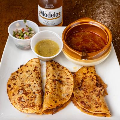 Birria tacos.
